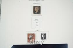 GREAT BRITIAN 1840-1980s COLLECTION OF 1,950+ STAMPS MINT & USED IN SCOTT ALBUM