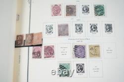 GREAT BRITIAN 1840-1980s COLLECTION OF 1,950+ STAMPS MINT & USED IN SCOTT ALBUM