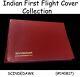 Great Collection Of India First Flight Covers Ffc In A Special Album