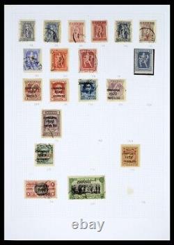 GREECE Classic Modern 1865-2017 MH Used 3 DAVO Albums 40 Hermes Stamp Collection