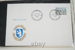 GREENLAND 1987-2010s COLLECTION OF 325+ STAMPS MINT & USED STORED IN ALBUM