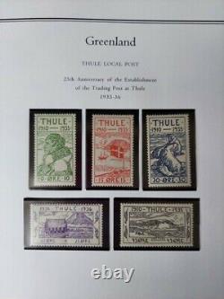 GREENLAND COLLECTION 1938-2018, two Deluxe Palo Albums withslipcase Scott $6,267+