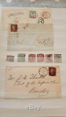 Gb stamp collection album queen victoria to george the sixth
