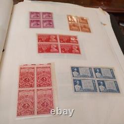 Generous United States stamp collection from 1940s forward. Pages and pages! À++