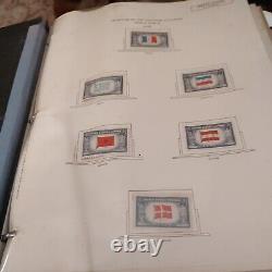 Generous United States stamp collection from 1940s forward. Pages and pages! À++