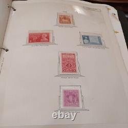 Generous United States stamp collection from 1940s forward. Pages and pages! À++