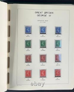 George VI British Commonwealth & Africa Stamp Collection Album Mint & Used ZAYIX