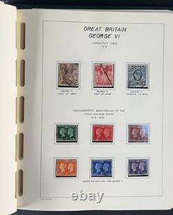 George VI British Commonwealth & Africa Stamp Collection Album Mint & Used ZAYIX