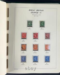 George VI British Commonwealth & Africa Stamp Collection Album Mint & Used ZAYIX