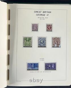 George VI British Commonwealth & Africa Stamp Collection Album Mint & Used ZAYIX