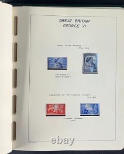George VI British Commonwealth & Africa Stamp Collection Album Mint & Used ZAYIX