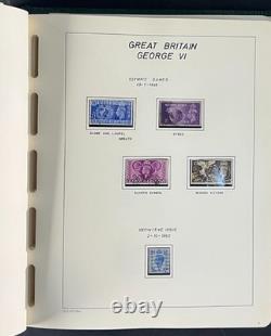 George VI British Commonwealth & Africa Stamp Collection Album Mint & Used ZAYIX