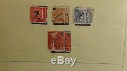 German Berlin stamp collection in Safe hingeless album with 825 or so stamps