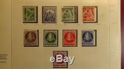 German Berlin stamp collection in Safe hingeless album with 825 or so stamps