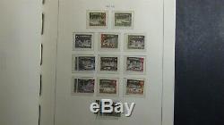 German Berlin stamp collection in springback album with 587 or so stamps'55'78