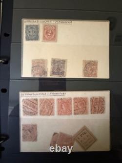 German Local Stamps and More Amazing 19th Century Collection M&U CV$$ L2044