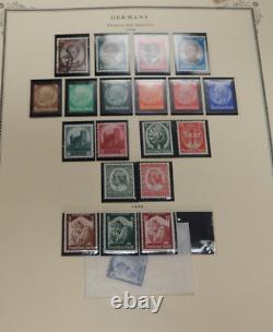 German Stamp Collection 3 Scott Large Specialty Album. Stamps r mounted