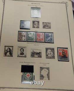 German Stamp Collection 3 Scott Large Specialty Album. Stamps r mounted