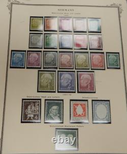 German Stamp Collection 3 Scott Large Specialty Album. Stamps r mounted