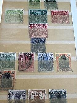 German Stamp Collection Album 680+ Stamps (1920-1970), Rare Issues Included