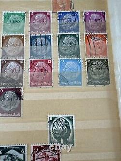 German Stamp Collection Album 680+ Stamps (1920-1970), Rare Issues Included