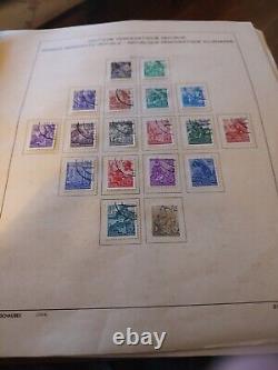 German Stamp Collection In Schaubek Album 1950 Fwd Exquisite /Huge HCV. Quality+