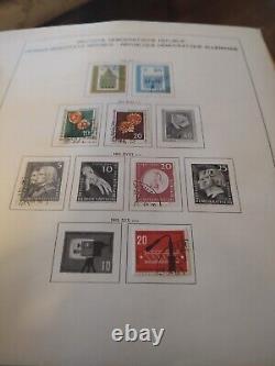 German Stamp Collection In Schaubek Album 1950 Fwd Exquisite /Huge HCV. Quality+