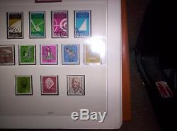 German Stamp Collection in Lindner Album Bund 1969-1979