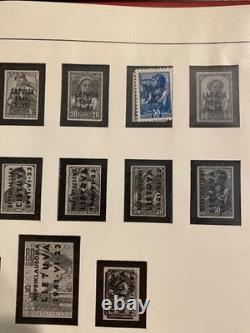 German Stamps in a Beautiful Linder Hingeless Album 39-45 Occupation L1509