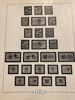 German Stamps in a Beautiful Linder Hingeless Album 39-45 Occupation L1509