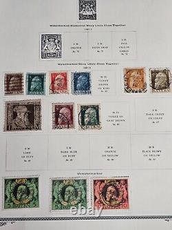 German States Old time Stamp Collection in Scott Album