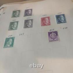 German stamp collection. Historical importance. 1900s forward. Pages value