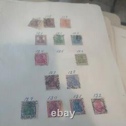 German stamp collection. Historical importance. 1900s forward. Pages value