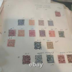 German stamp collection. Historical importance. 1900s forward. Pages value