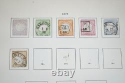 Germany 1868-1941 Collection Of 650+ Stamps Mint & Used Stored In Album