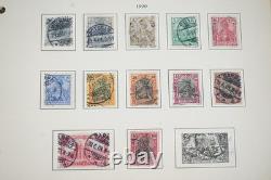 Germany 1868-1941 Collection Of 650+ Stamps Mint & Used Stored In Album