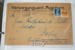 Germany 1920-1923 Specialized Collection Of 74 Inflation Covers In Album
