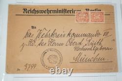 Germany 1920-1923 Specialized Collection Of 74 Inflation Covers In Album
