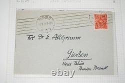 Germany 1920-1923 Specialized Collection Of 74 Inflation Covers In Album
