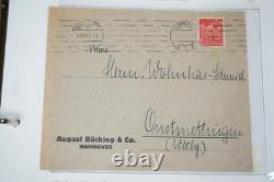 Germany 1920-1923 Specialized Collection Of 74 Inflation Covers In Album