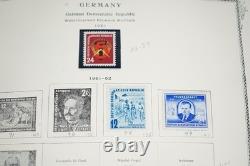 Germany 1949-1980 Collection Of 1,850+ Stamps Mint & Used Stored In Scott Album