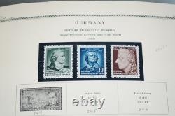Germany 1949-1980 Collection Of 1,850+ Stamps Mint & Used Stored In Scott Album