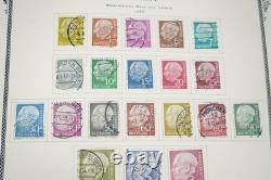 Germany 1949-2007 Collection Of 1,500+ Used Stamps Stored In Scott Album