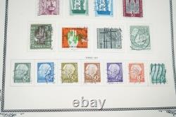 Germany 1949-2007 Collection Of 1,500+ Used Stamps Stored In Scott Album
