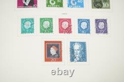 Germany 1949-2007 Collection Of 1,500+ Used Stamps Stored In Scott Album