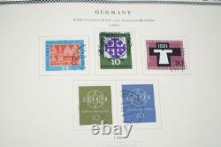 Germany 1949-2007 Collection Of 1,500+ Used Stamps Stored In Scott Album