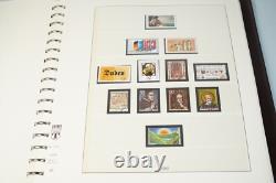 Germany 1968-1982 Collection Of 450+ Stamps All Mint Never Hinged Lindner Album
