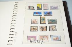 Germany 1968-1982 Collection Of 450+ Stamps All Mint Never Hinged Lindner Album