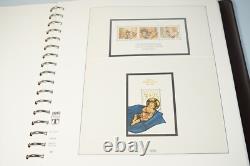 Germany 1968-1982 Collection Of 450+ Stamps All Mint Never Hinged Lindner Album
