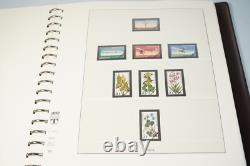 Germany 1968-1982 Collection Of 450+ Stamps All Mint Never Hinged Lindner Album